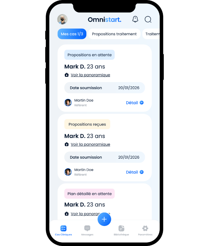Mockup de l'application